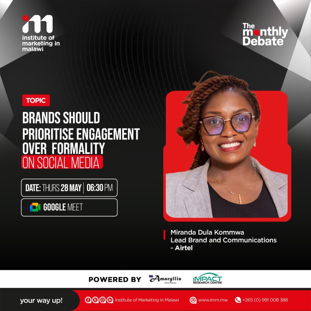 Institute of Marketers in Malawi (IMM) Monthly Debate